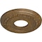 Ekena Millwork Jackson Ceiling Medallion (Fits Canopies up to 7 3/8"), 12 1/4"OD x 4"ID x 1 1/8"P, Rubbed Bronze CM12JARZS - alternate 5